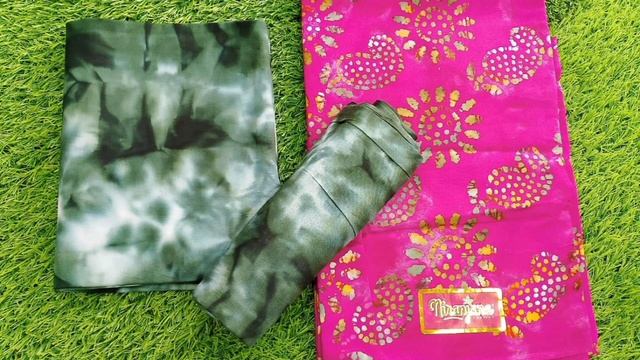 Pure Cotton Batik Print Salwar material @ 530/- ????? சல்வார் மெட்டீரியல் ?????? смотреть онлайн