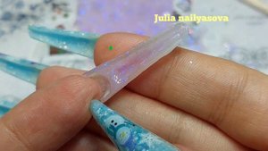 Пробую шикарный замес полигеля ВЕРХНИМИ ФОРМАМИ ! Наращивание ногтей! Nail extensions! Nails! Ногти