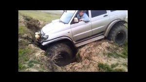 УАЗ-Патриот на очень больших колесах
