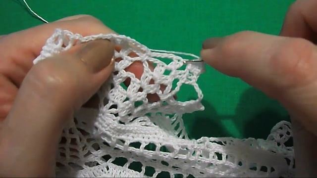 САЛФЕТКА КРЮЧКОМ ВАРВАРА. ЧАСТЬ 4 - КАЙМА смотреть онлайн