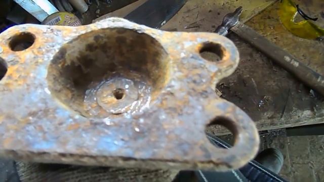 Самодельный трактор.Процесс сборки.Фаркоп на трактор #111 смотреть онлайн