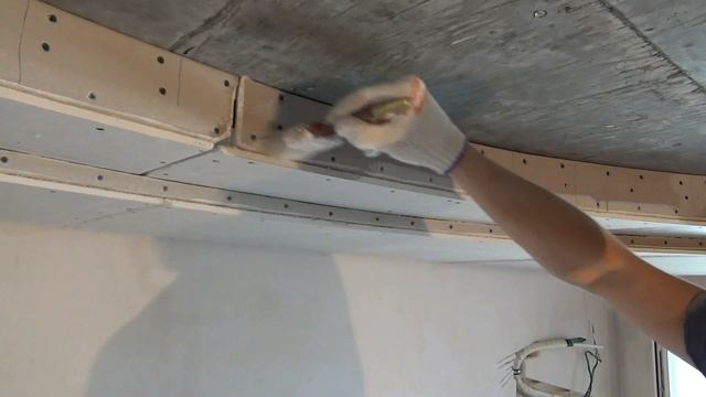 Как шпаклевать стыки гипсокартона ГКЛ. Подготовка потолка к покраске
