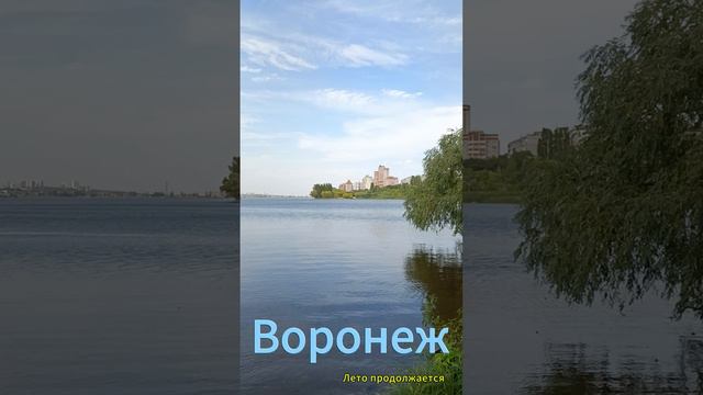 Воронеж, Лето продолжается #short  #лето #воронеж