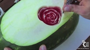 Фигурное вырезание из овощей и фруктов. Искусство карвинга.