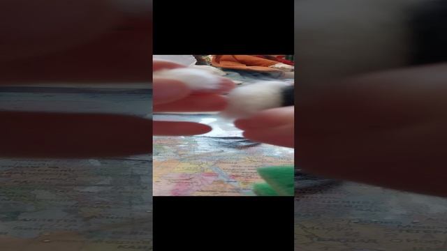 ДЕЛАЕМ ПАНДОЧКУ ИЗ ШЕРСТИ!》ВАЛЯНИЕ ШЕРСТИ НА ГОТОВОЙ ОСНОВЕ『WOOLLA』