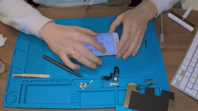 Замена стекла на iPhone 8 Plus #заменастекла#ремонтiphone#ремонт