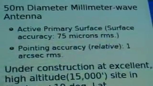 Large Millimeter Telescope ONE смотреть онлайн