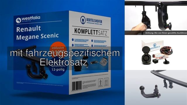 Anhängerkupplung von Westfalia beim Renault Megane Scenic nachrüsten смотреть онлайн