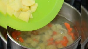 Суп с макаронами без мяса