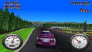 Racing PS1 Gameplay HD (Beetle PSX HW)