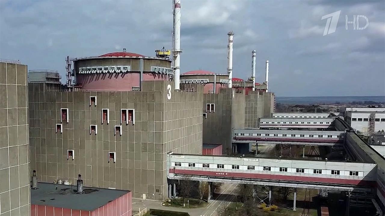 Украинские националисты продолжили обстрелы Запорожской АЭС