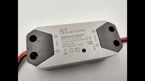 Умное одноканальное WiFi реле Zemismart Tuya | #Обзор