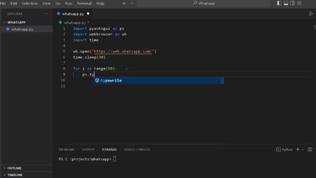 Best way to annoy your friends | WhatsApp | Python | Prank | Tamil | Learn with Esprit смотреть онлайн