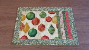 Новогодний ланчмат своими руками.