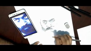 Bahubali Title Song ft. Prabhas sketch #bahubali #prabhas #saaho #sketch #learn #art