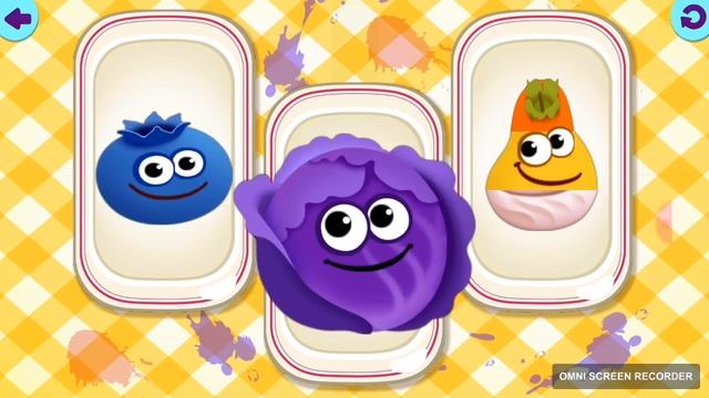 Мултики для малышей. Развивающие мультфилмы для малышей. Изучаем овощи и продукты. смотреть онлайн