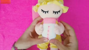 😍ВЕЛИКОЛЕПНЫЙ ДИЗАЙН ИЗ НОСКОВ_🌹Как сделать куклу из носков игрушка