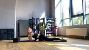 Растяжка на продольные шпагаты. Интенсивный стрейчинг