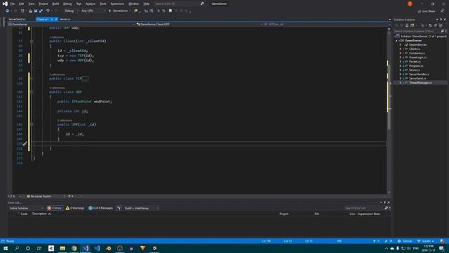 Implementing UDP Communication Between Clients And The Server | C# Networking Tutorial - Part 3