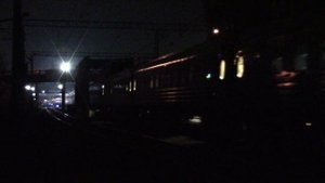 Первый поезд с материка. ВЛ10-1823 с поездом №7/8 "СПб - Севастополь" прибывает в Симферополь