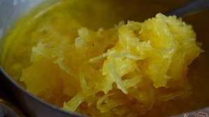 Десерт из тыквы-спагетти