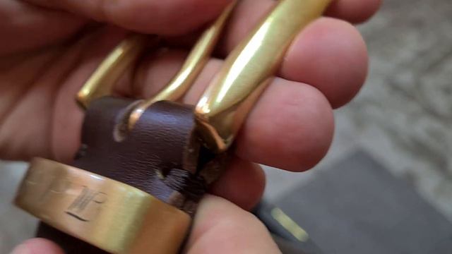 Ремень из натуральной толстой кожи буйвола 🐂. (ручная работа). смотреть онлайн