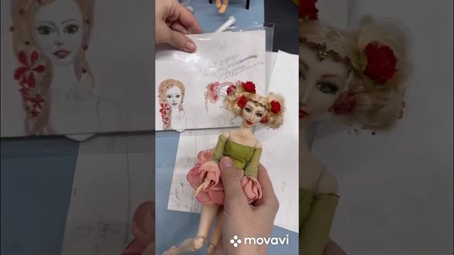 Эскиз для Шарнирной куклы.