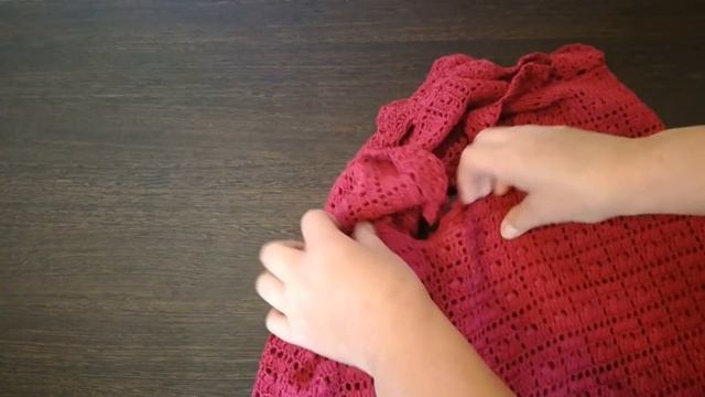 Летнее  платье Бордо  крючком. Экспресс МК