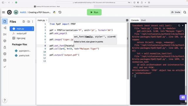 Creating a PDF Document with Python | Automate Everything with Python