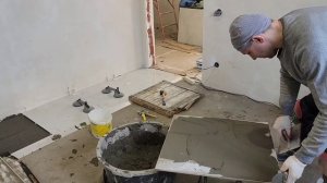 Технология укладки керамогранита. Весь процесс за 20 минут.