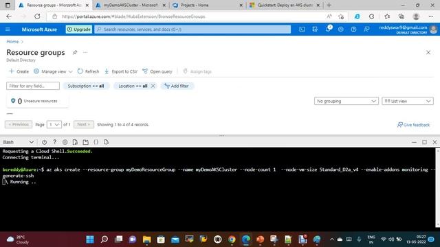 How to create AKS Cluster | Setup Azure Kubernetes Cluster(AKS) in Azure Cloud | Kubernetes Cluster смотреть онлайн