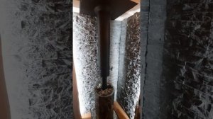 ✅ Отличная печь для бани. Работа банной печи GrillD Violet Stone. Печь на дровах в облицовке.