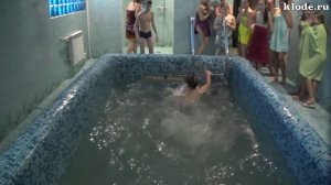 В сауне (зимняя смена лагеря КлоДэ)