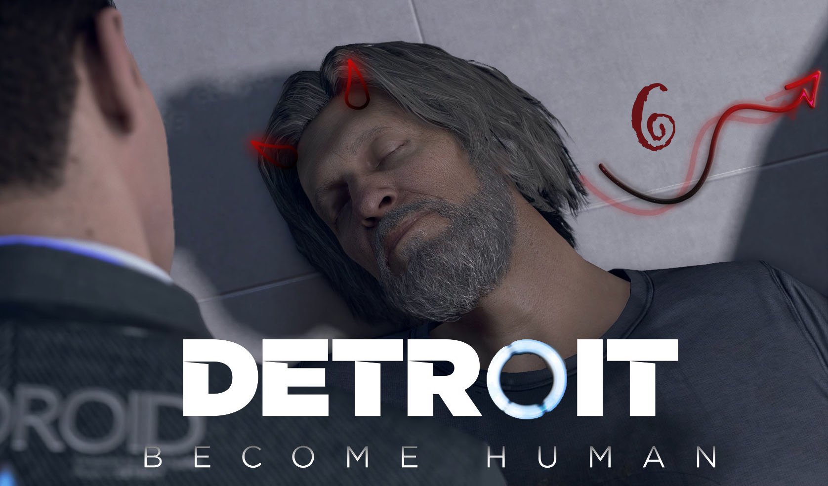 Detroit  Become Human ❤ 6 серия ❤  Универсальный разбудильник и товарищ-отрезвитель.