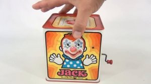 Jack In The Box, 1971 Mattel Toys - Pop Goes The Weasel!