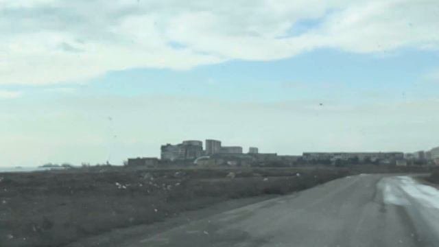 БАКУ.ДОРОГА В ПОСЕЛОК ПРИМОРСК-САХИЛ.