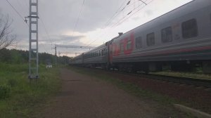 ЧС4Т-318 с поездом Нижний Новгород- Воркута.