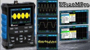ET120MPro -  осциллограф с самым простым управлением