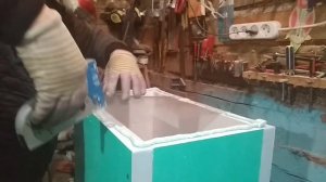 Сборка корпуса шестирамочника из сендвич панели