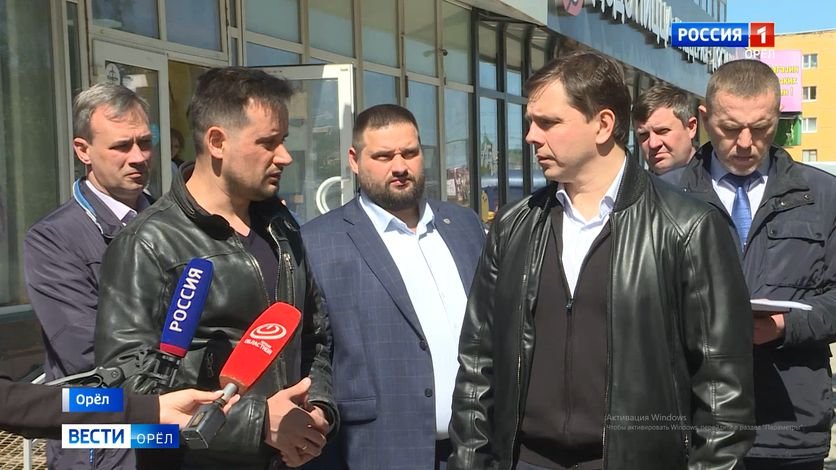 Андрей Клычков побывал в рабочей поездке по Заводскому району Орла