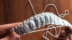 Эльф. Шапочка для новорожденного спицами мастер-класс часть 1. Alize Happy Baby Soft