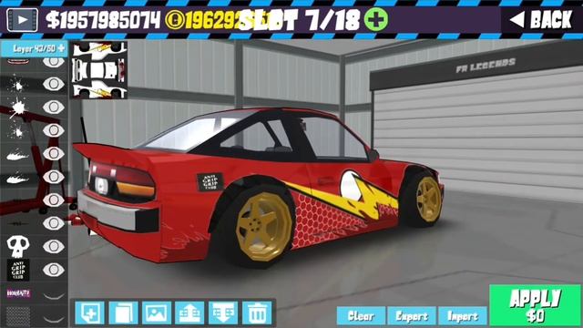 BANG JAGO!!!  FR LEGENDS LIVERY CODE Nissan 180sx THE CARS  Zombie Halloween