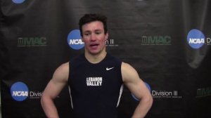 2015 MAC Indoor Track & Field Championships: Men's 200 Meter Dash Interview