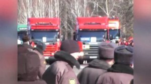 Драг рейсинг на грузовиках. Уличные гонки на больших машинах