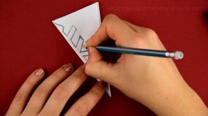 Делаем красивую снежинку на Новый год за 5 минут