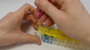 КОШЕЛЕК из резинок Rainbow Loom Bands. Урок 189. (СУМОЧКА из резинок Rainbow Loom)