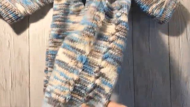 ОБЗОР: ДЕТСКИЙ КОМБИНЕЗОН СПИЦАМИ на 3-6 месяцев С РОСТКОМ смотреть онлайн