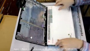 SAMSUNG NP305E5A - замена матрицы в ноутбуке