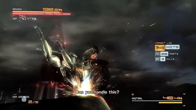 Metal Gear Rising: Mistral Boss Fight HD смотреть онлайн
