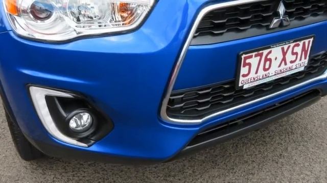 2016 Mitsubishi ASX XB MY15.5 LS (2WD) Blue Continuous Variable Wagon смотреть онлайн